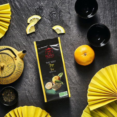 Yuzu Grüntee