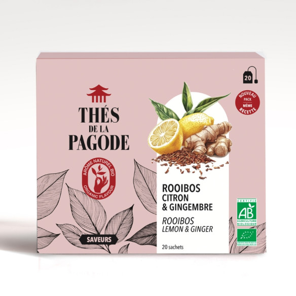 Rooibos Zitrone-Ingwer