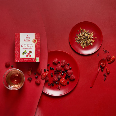 Infusion fruits rouges