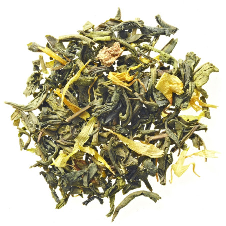 Thé vert agrumes - Visuel du blend