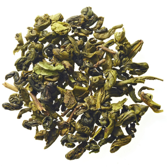 Thé vert bio Gunpowder, doux et pur - vrac blend