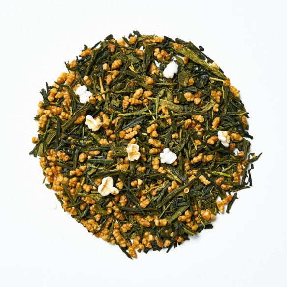 Thé vert bio Genmaicha - Thés de la Pagode - Visuel du blend