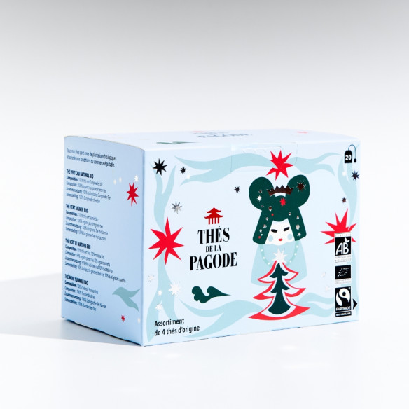 Coffret thé : 4 thés...