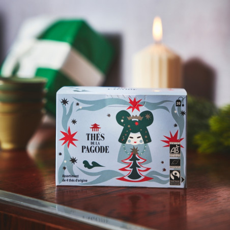 Coffret thé : 4 thés d'Origine bio