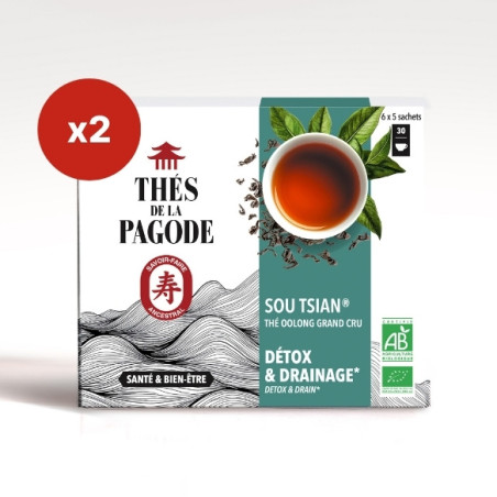 Lot de 2 Sou Tsian - 60 sachets