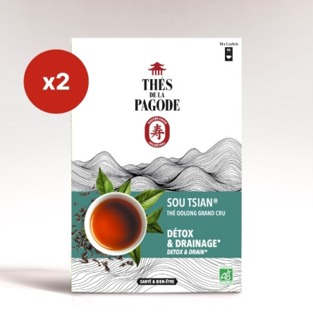 Lot de 2 Sou Tsian - 180 sachets