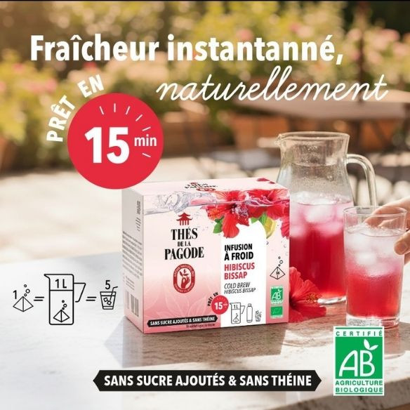Lot de 3 infusions glacées