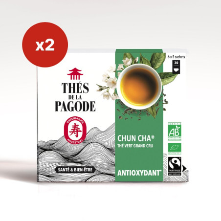 Lot de 2 Chun Cha - 60 sachets