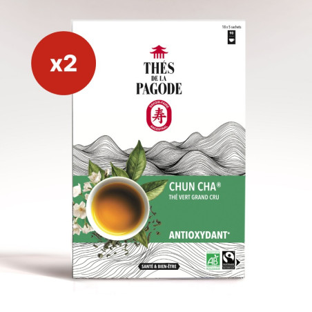 Lot de 2 Chun Cha - 180 Sachets