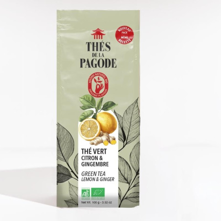 Thé Vert Citron Gingembre