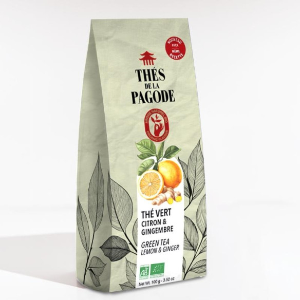 Thé Vert Citron Gingembre
