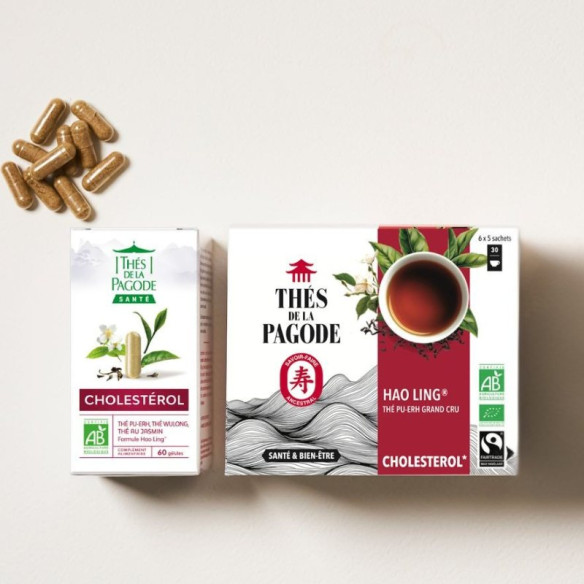 Pack cholestérol : thé et...