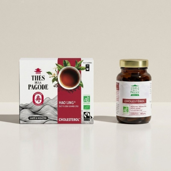 Pack cholestérol : thé et...
