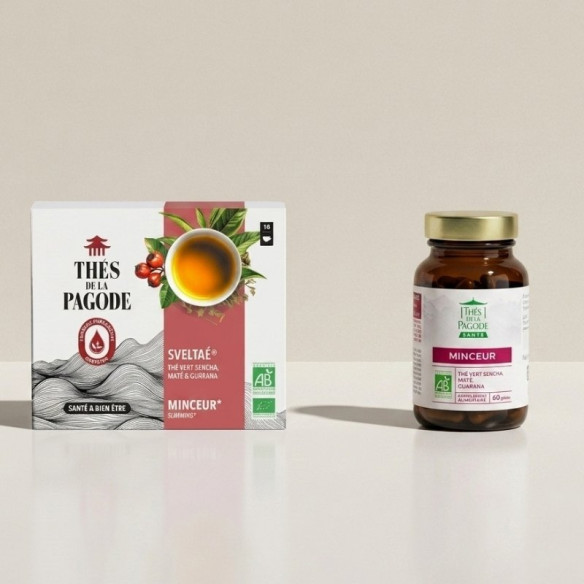 Pack minceur : infusion et complément bio