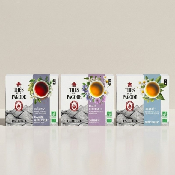 Pack détente : Nuilong, Relaxaé et Infusion sommeil