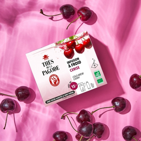 Infusion glacée à la cerise