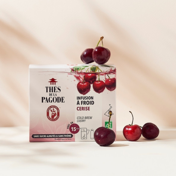 Infusion glacée à la cerise