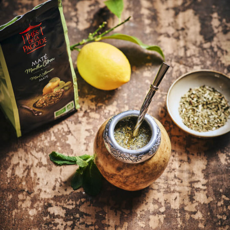 Maté menthe-citron - Visuel lifestyle