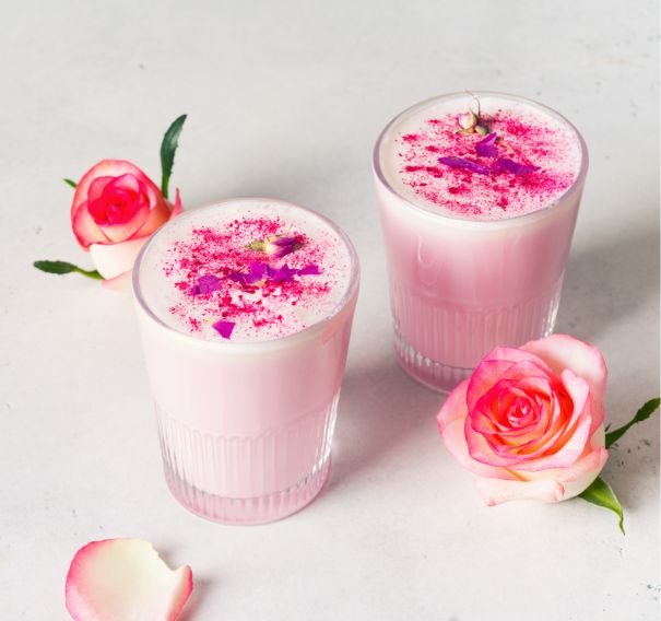 La recette du pink latte