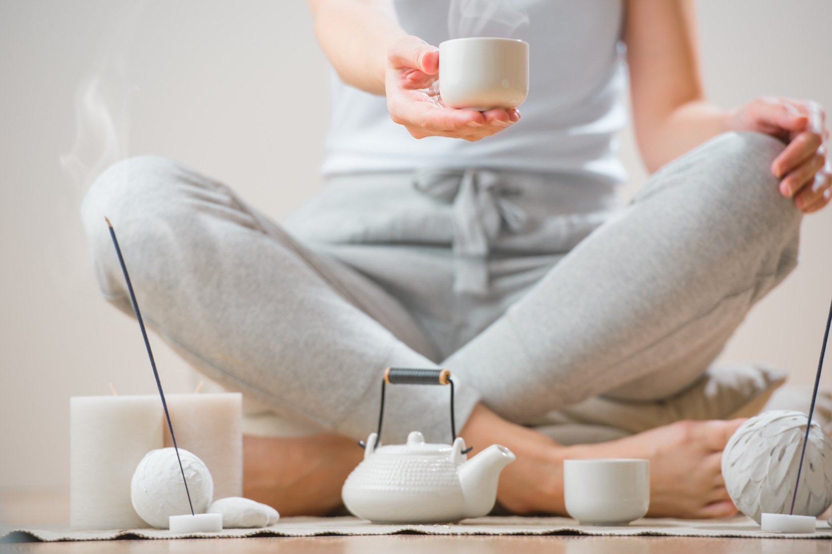 Thé et méditation en association pour le corps et l’esprit, avec Petit BamBou