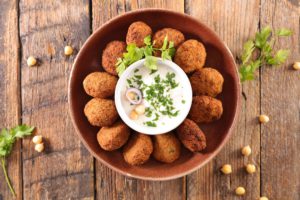Boulettes pois chiche indienne