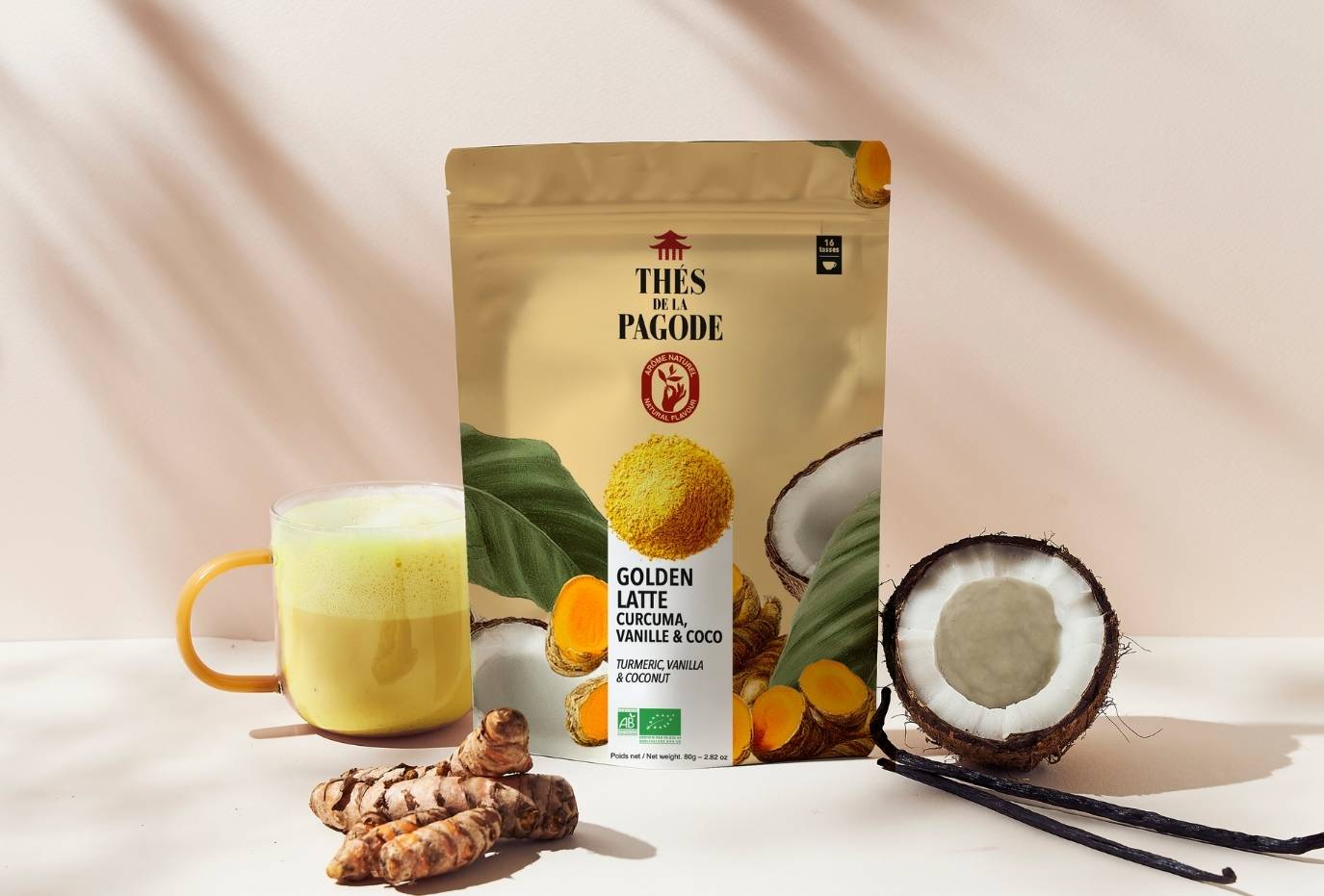 Golden latte (ou lait d’or) : bienfaits, recette et secrets de cette boisson dorée